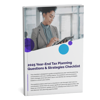 2025 Year-End Tax Planning Questions & Strategies Checklist (1) 