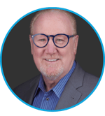 Dave Spence Headshot- Light Blue Circle Dave Spence Headshot- Light Blue Circle