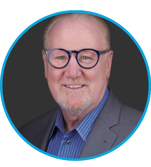 Dave Spence Headshot- Light Blue Circle Dave Spence Headshot- Light Blue Circle