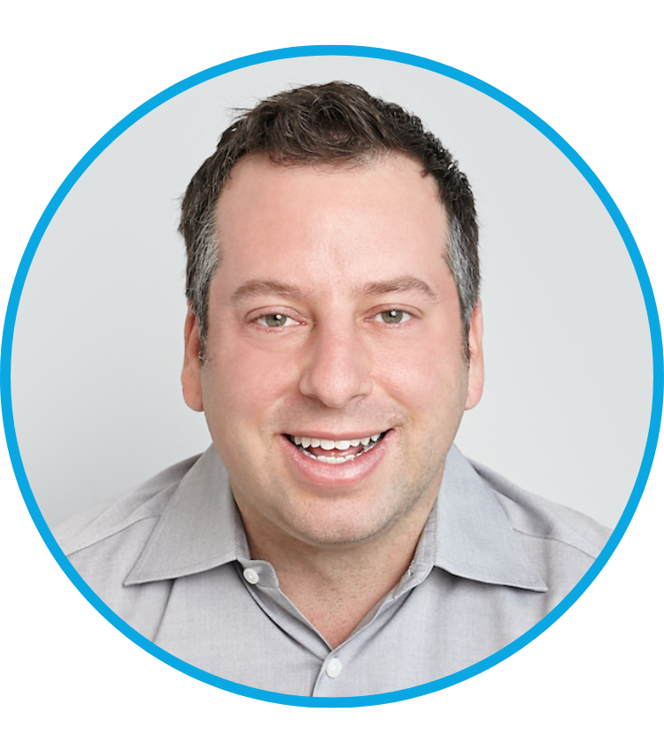 Jason Ackerman Headshot- Light Blue Circle