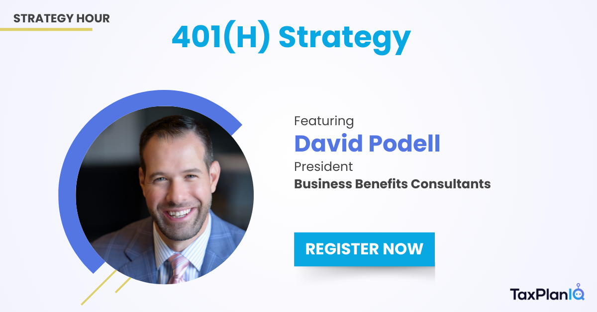 Strategy Hour - 401(h) - Private for TaxPlanIQ Clients