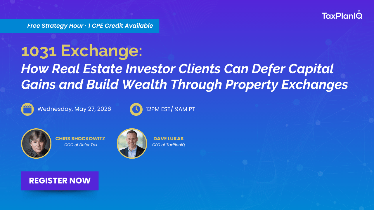 Strategy Hour 1031 Exchange How Real Estate Investor Clients Can Defer Capital Gains and Build Wealth Through Property Exchanges
