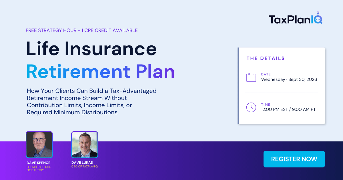 Strategy Hour Feat Image Life Insurance Retirement Plan (LIRP) Sept 2026
