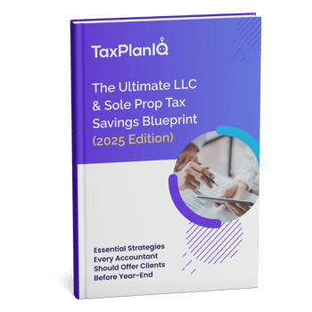 The Ultimate LLC & Sole Prop Tax Savings Blueprint (2025 Edition) Mockup (1) 
