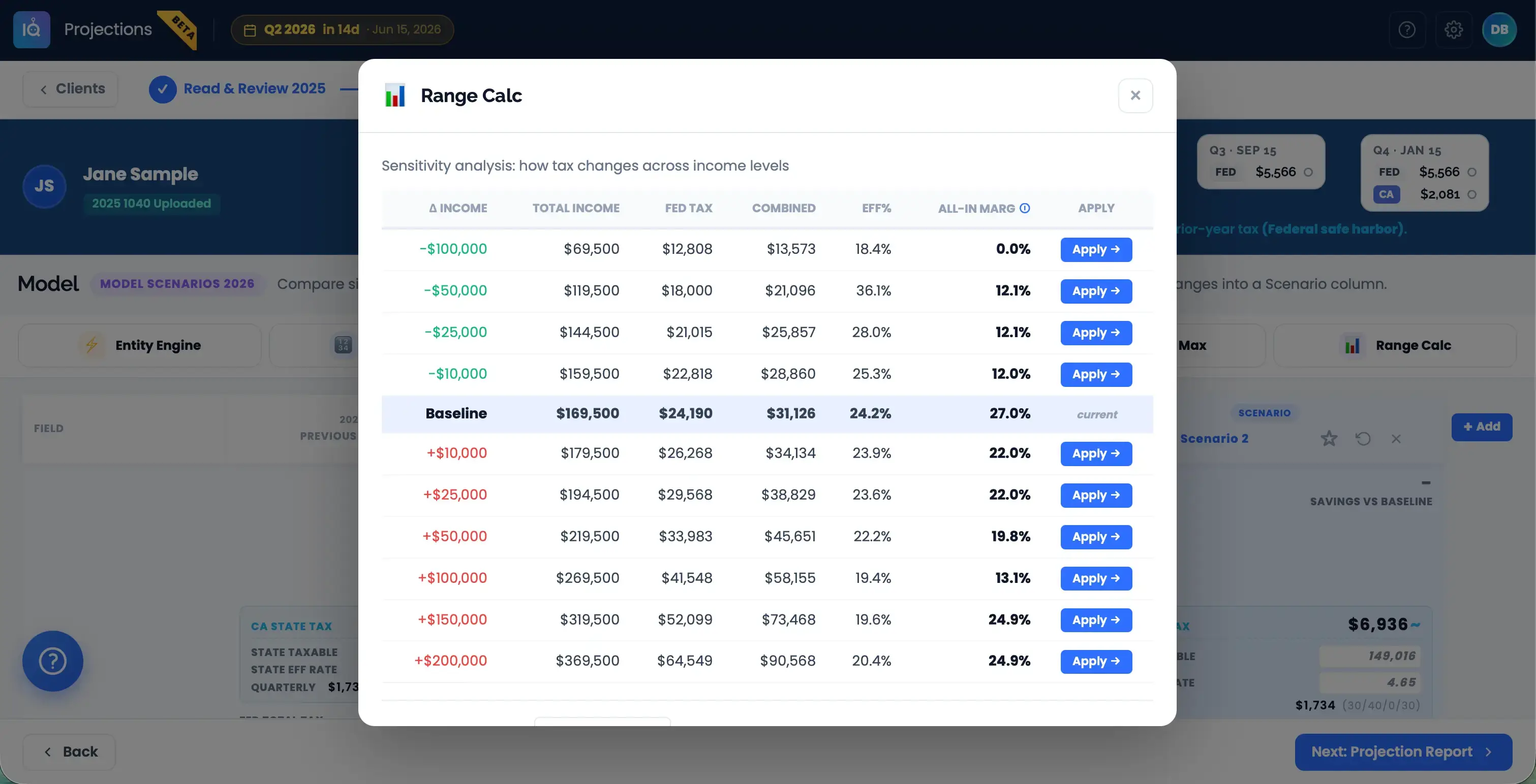 Range Calc