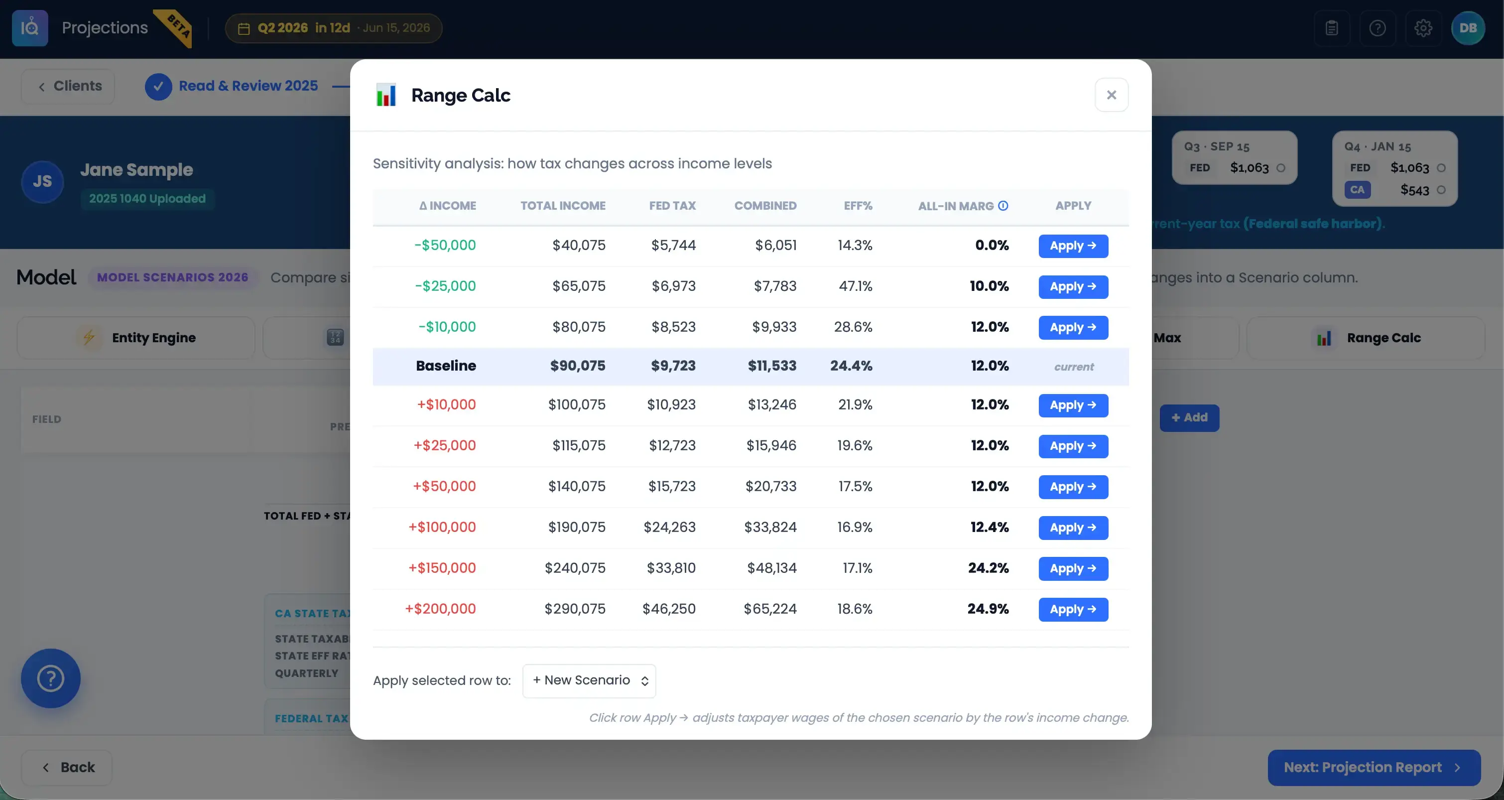 Range Calc